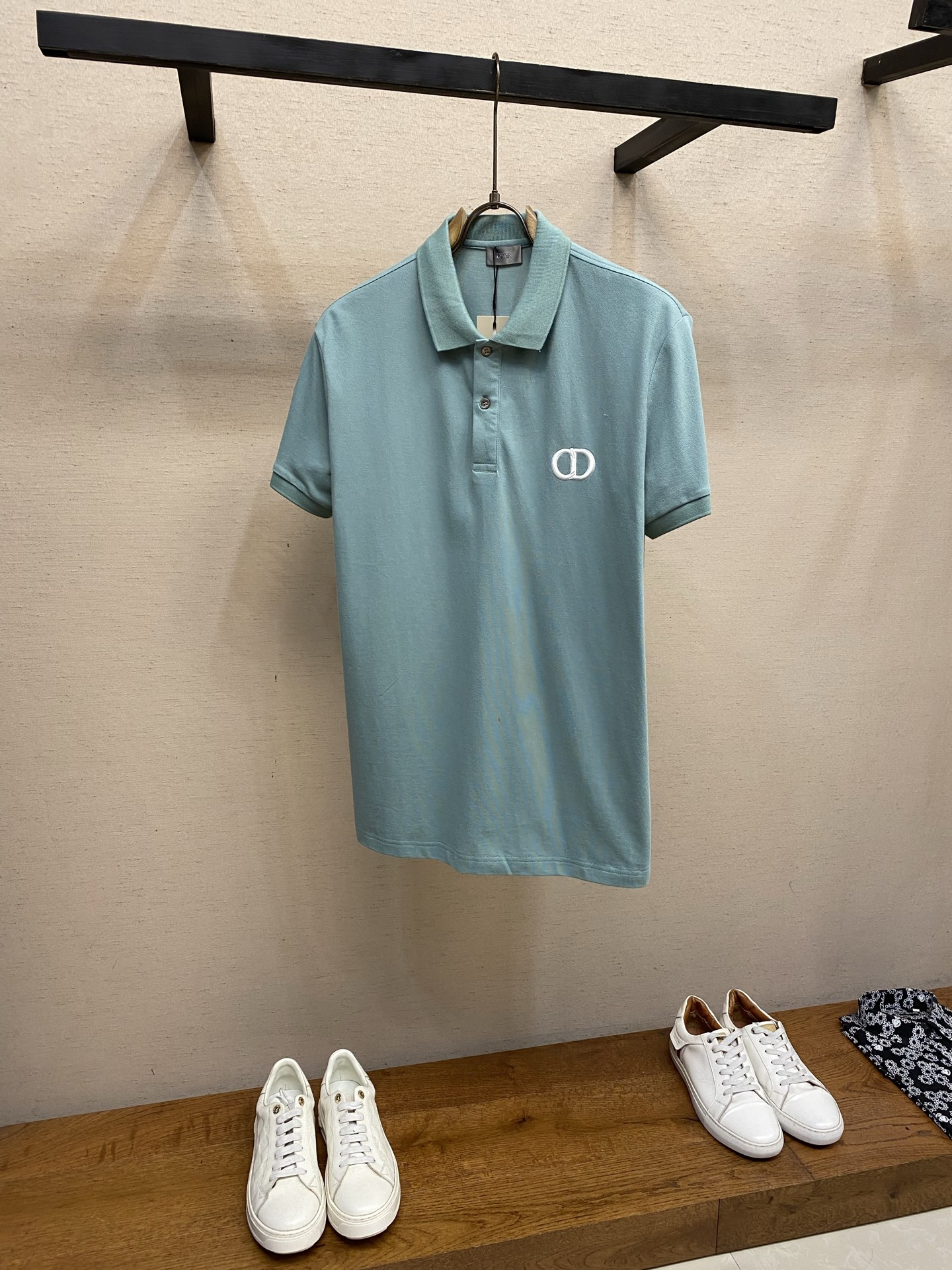 🌟🌟Dior，夏季新款 logo男士翻领Polo衫！经典商务男款，高端男装的天花板级别的商务男款！简约时