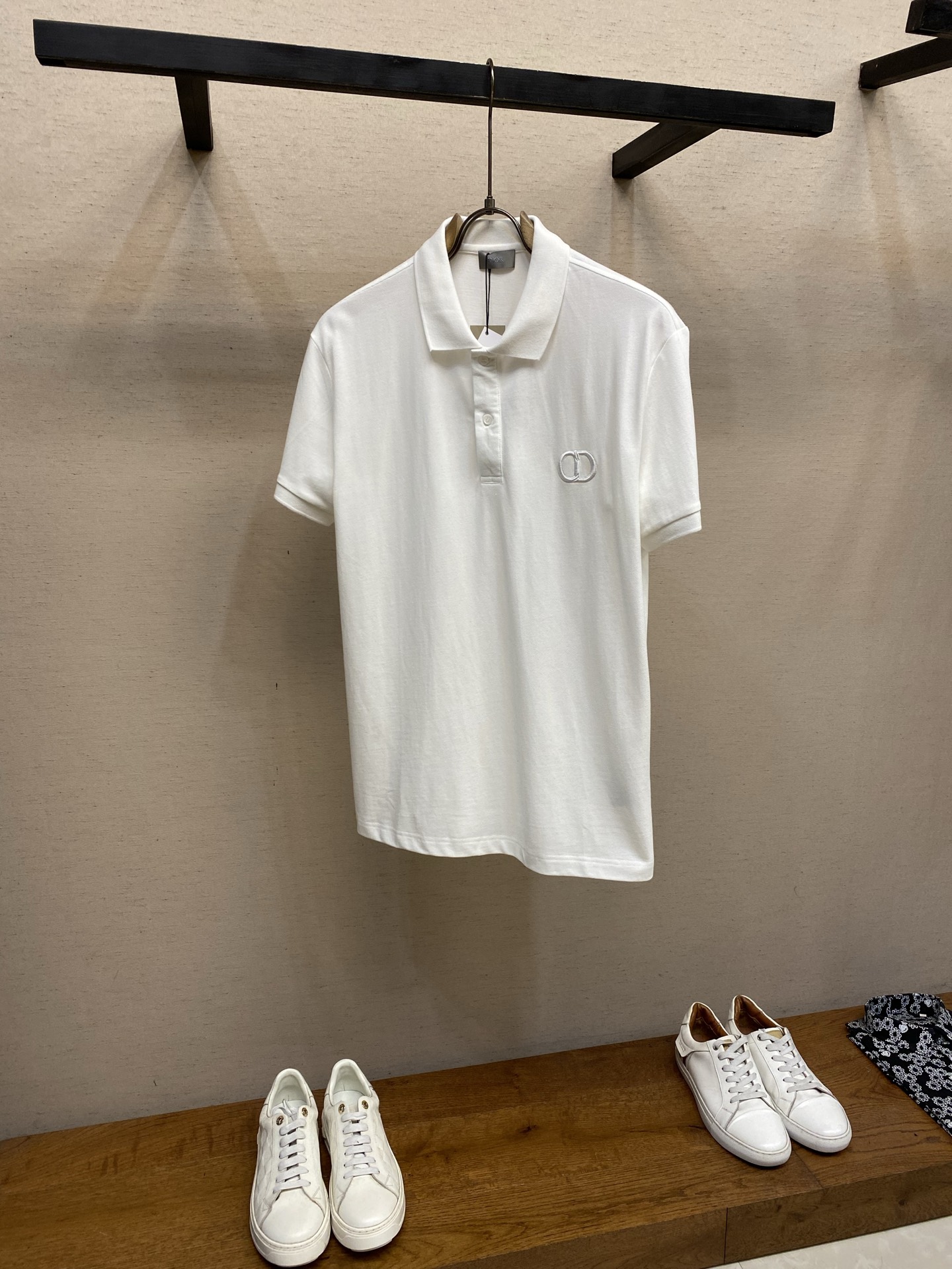 🌟🌟Dior，夏季新款 logo男士翻领Polo衫！经典商务男款，高端男装的天花板级别的商务男款！简约时