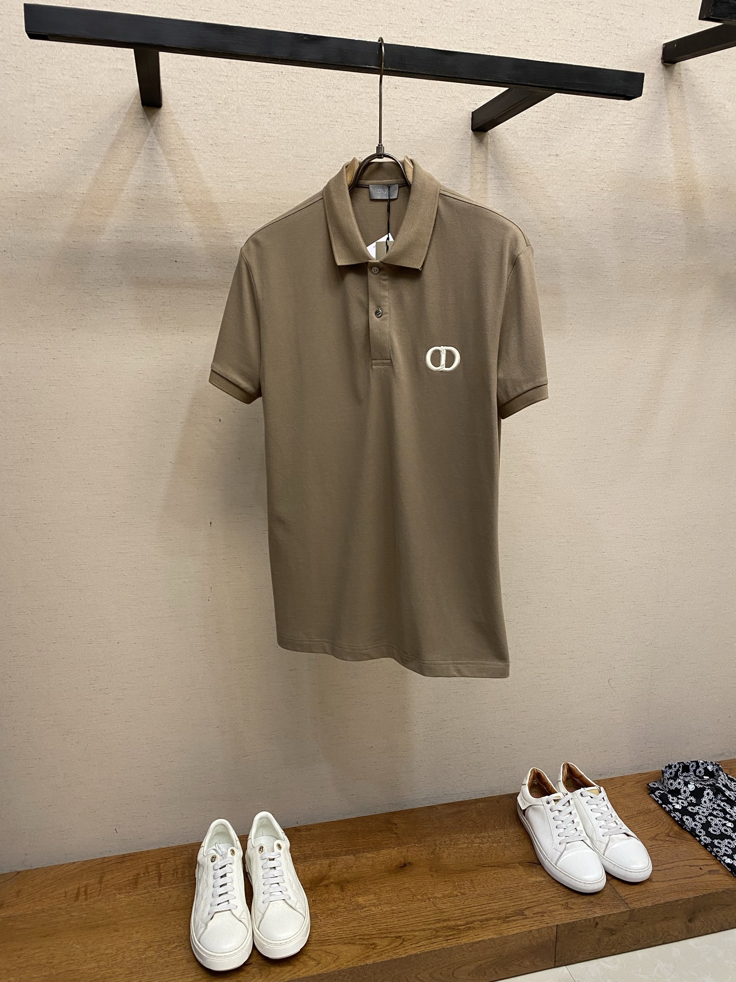 🌟🌟Dior，夏季新款 logo男士翻领Polo衫！经典商务男款，高端男装的天花板级别的商务男款！简约时