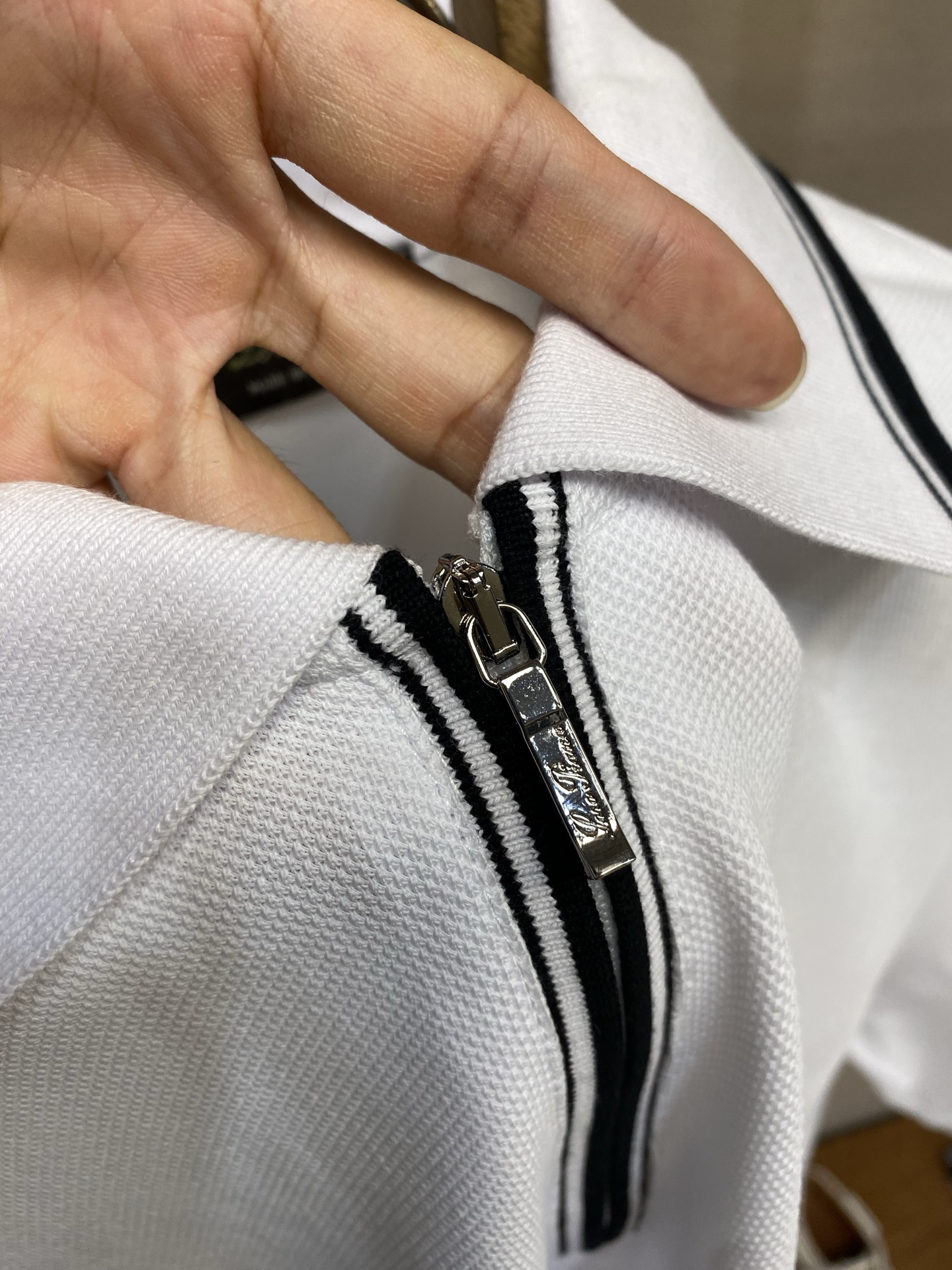 🌟🌟Loro Piana，新款Polo衫三标齐全 原版面料 原版订制辅料 官方同款 采用210克纯棉珠地