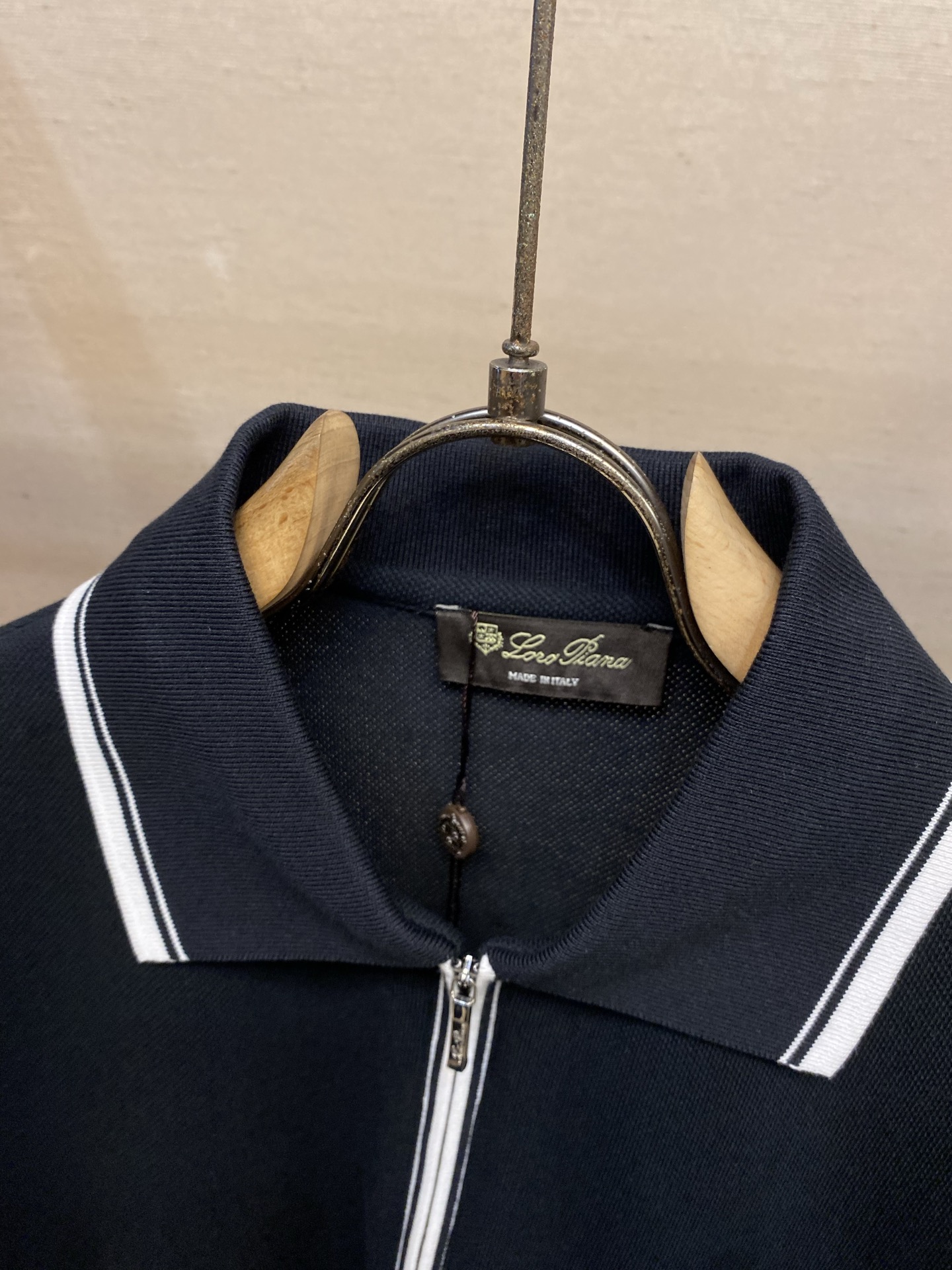 🌟🌟Loro Piana，新款Polo衫三标齐全 原版面料 原版订制辅料 官方同款 采用210克纯棉珠地