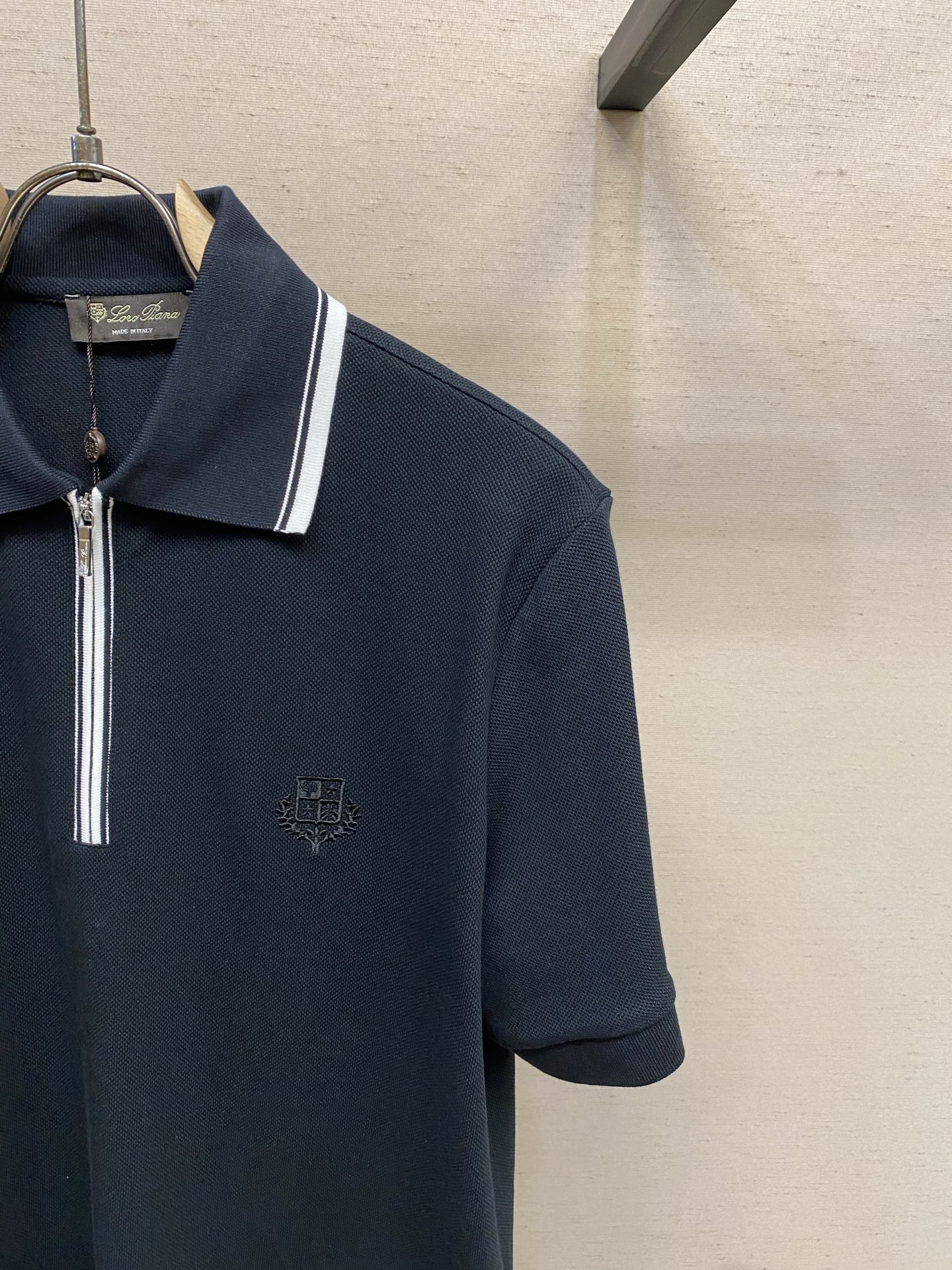 🌟🌟Loro Piana，新款Polo衫三标齐全 原版面料 原版订制辅料 官方同款 采用210克纯棉珠地
