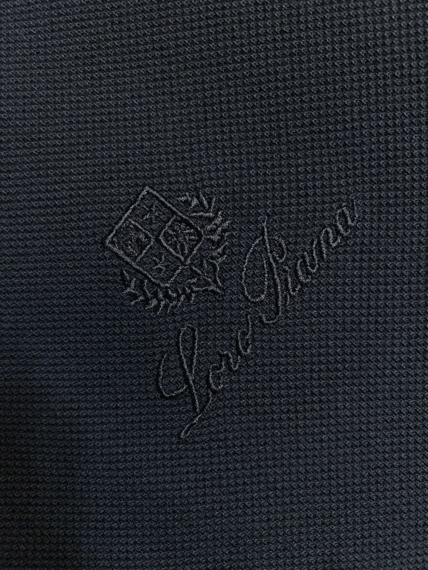 🌟🌟Loro Piana，新款Polo衫三标齐全 原版面料 原版订制辅料 官方同款 采用210克纯棉珠地