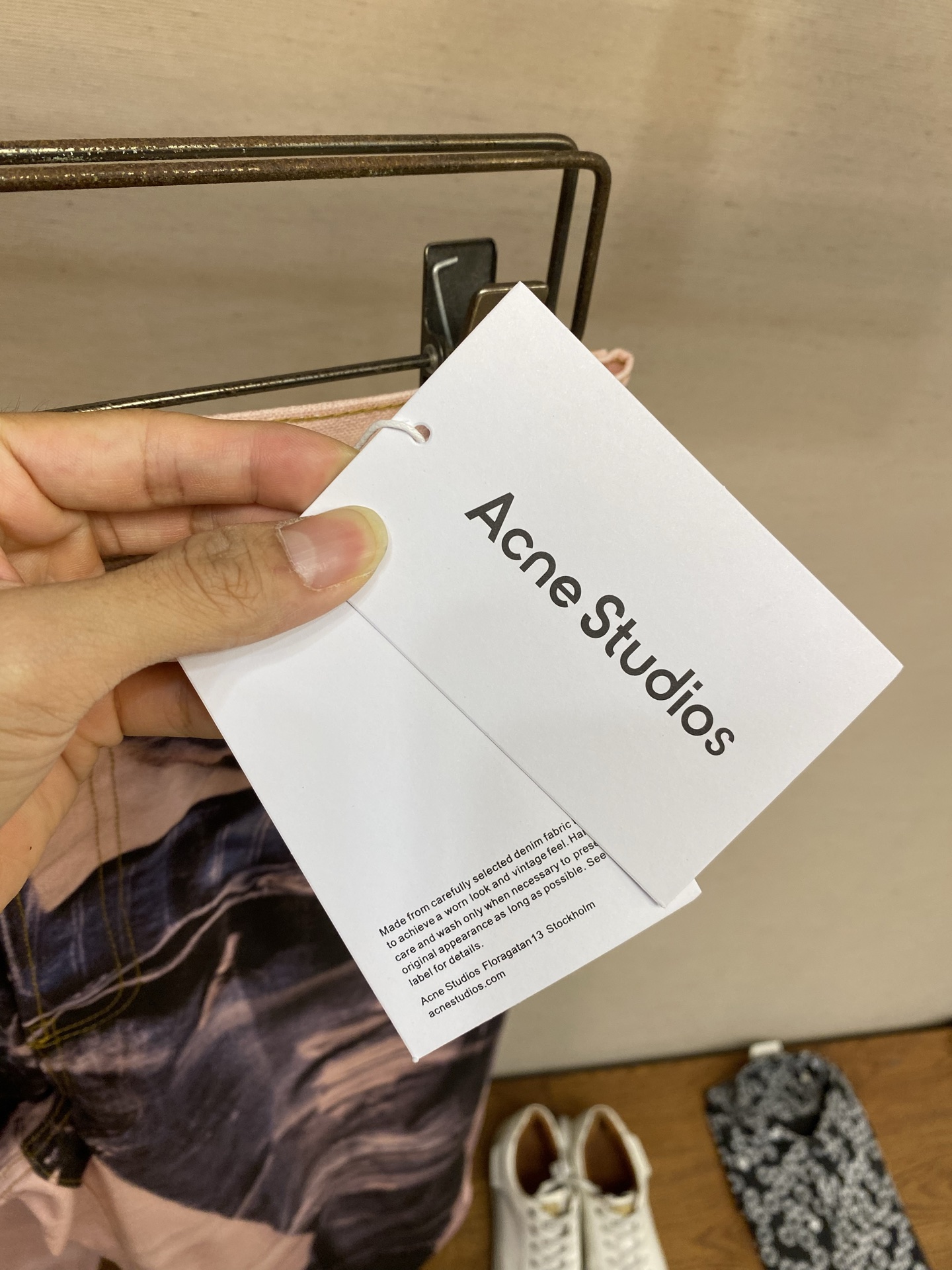 아크네스튜디오 26SS 남성 바지 132380 Acne Studios Pants 썸네일 이미지