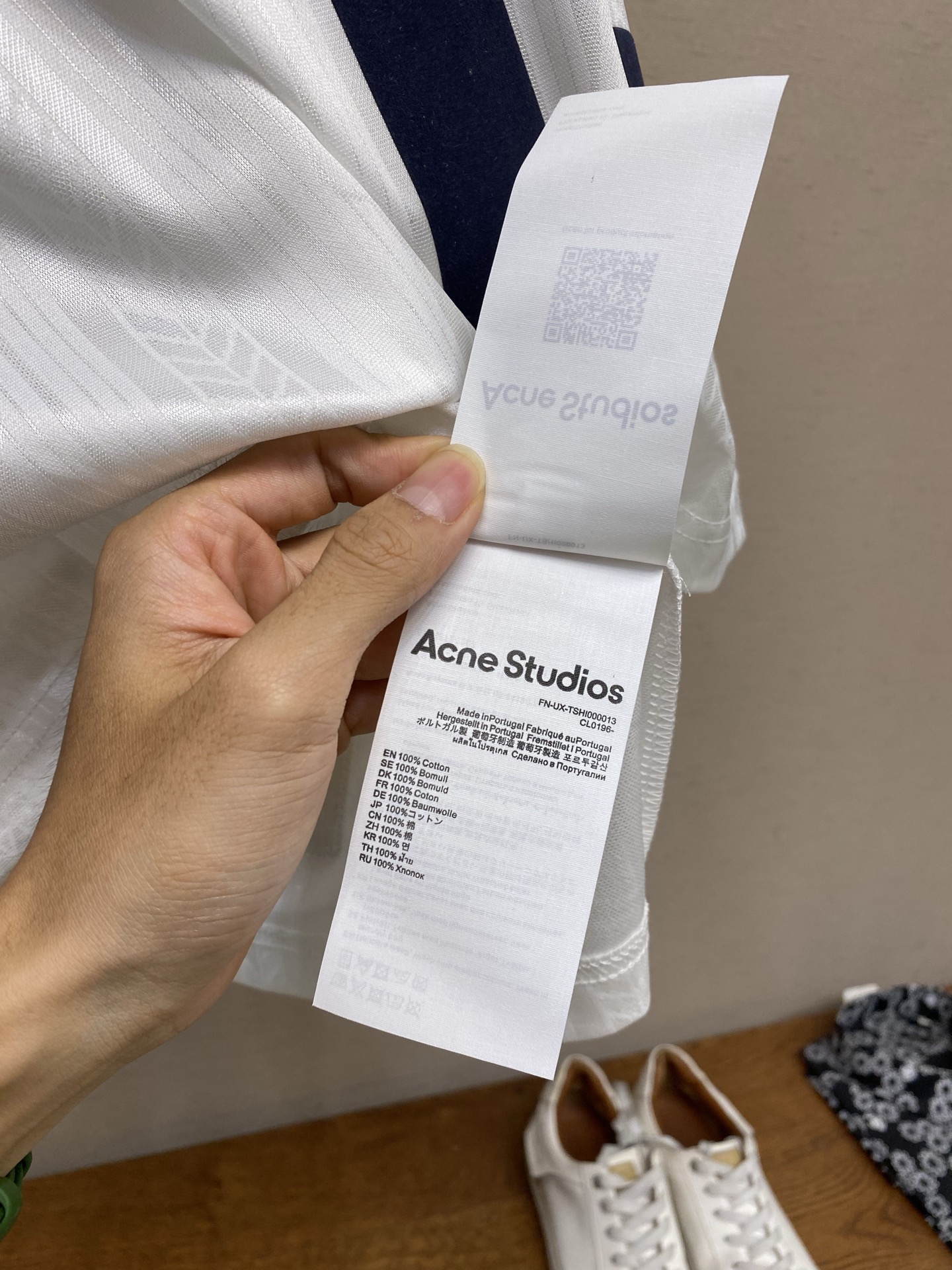 아크네스튜디오 26SS 남성 반팔 132301 Acne Studios T Shirt 썸네일 이미지