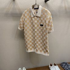 🌟🌟1V,,路易26ss春夏新款 刺绣标识格子短袖毛织 轻奢主义 男女日常通勤穿搭必备单品 正确版本 欢迎对比 详细特征 🌟🌟1V,,路易26ss春夏新款 刺绣标识格子短袖毛织 轻奢主义 男女日常通勤穿搭必备单品 正确版本 欢迎对比 详细特征