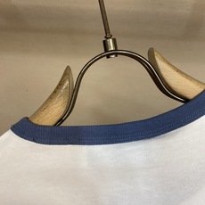 🌟🌟Gucci,,行李员印花圆领短袖 ⚠️原,400购买;白色轻质针织棉、蓝色滚边、Firenze 1921行李员徽章印 🌟🌟Gucci,,行李员印花圆领短袖 ⚠️原,400购买;白色轻质针织棉、蓝色滚边、Firenze 1921行李员徽章印
