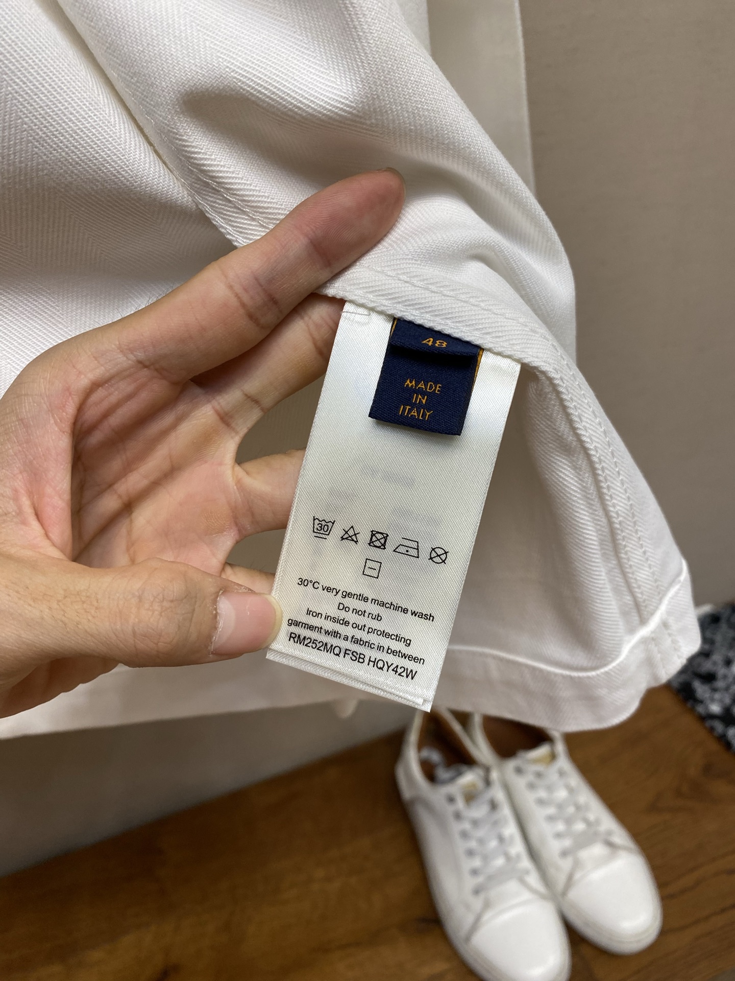 루이비통 런웨이 에키프 셔츠 재킷 긴팔 상세 이미지 7