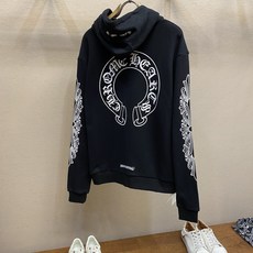 🌟🌟,,Chrome Hearts克罗心马蹄印花拉链帽衫 面料采用重磅380克精梳纯棉卫衣布抓绒内里,紧密平纹针织,布 🌟🌟,,Chrome Hearts克罗心马蹄印花拉链帽衫 面料采用重磅380克精梳纯棉卫衣布抓绒内里,紧密平纹针织,布