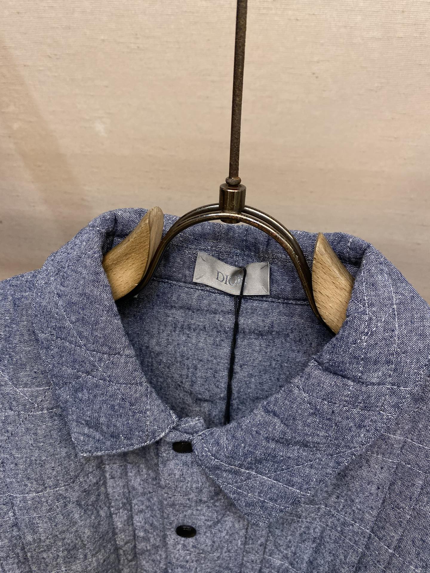 디올 자수 패치워크 퀼팅 남성 자켓 상세 이미지 3