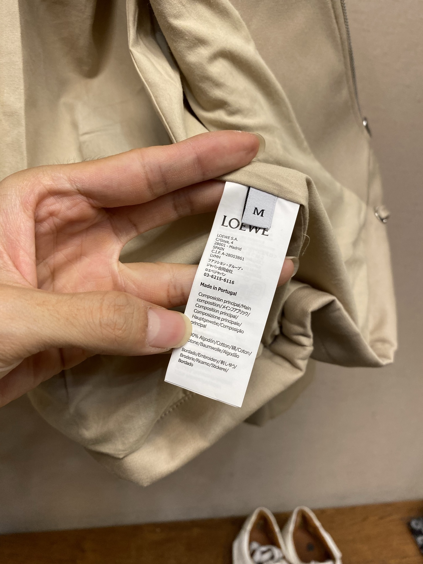 🌟🌟，，Loewe 罗意威新款夹克外套 新元素logo小刺绣 简约大气 纯棉面料 性价比超高的一款外套 尺码：S-XL
