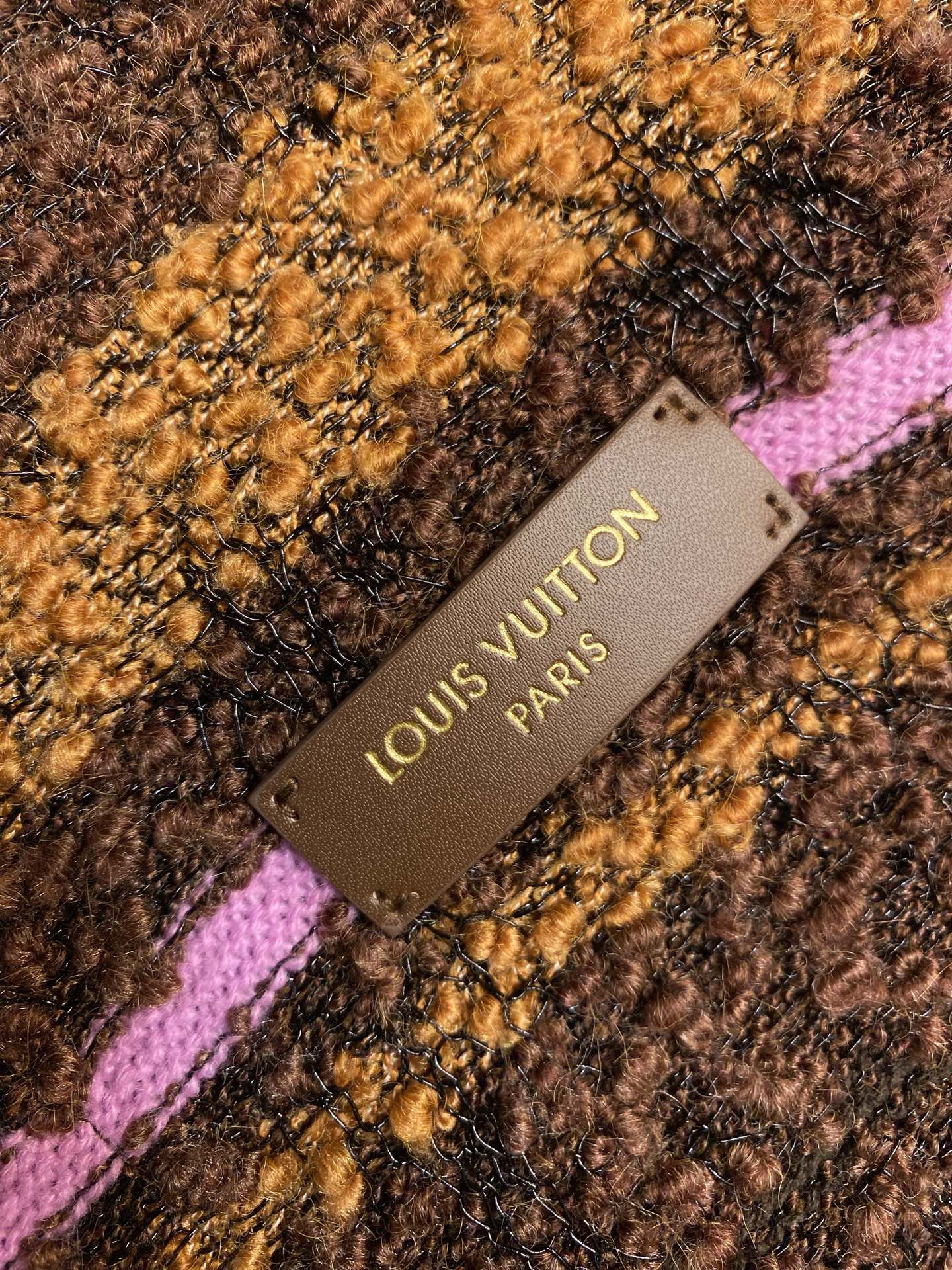 🌟🌟，，1V LOUIS VUITTON条纹皮标秀款开衫外套 尺码：S-XL