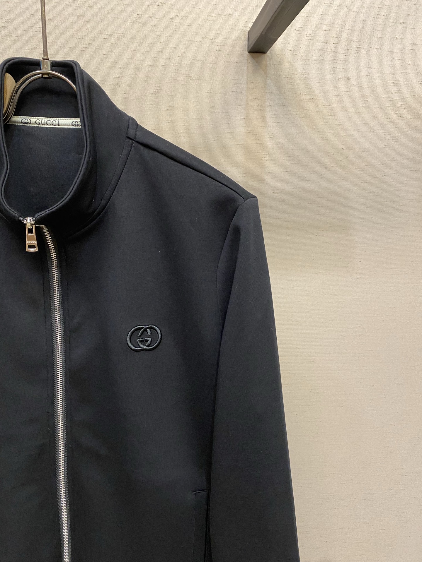 （外套）🌟🌟，，Gucci 时尚长袖立领外套套装 臻选高端弹力纯棉棉面料，手感软糯！质感细腻，无痕防尘免烫立体有型，顶级