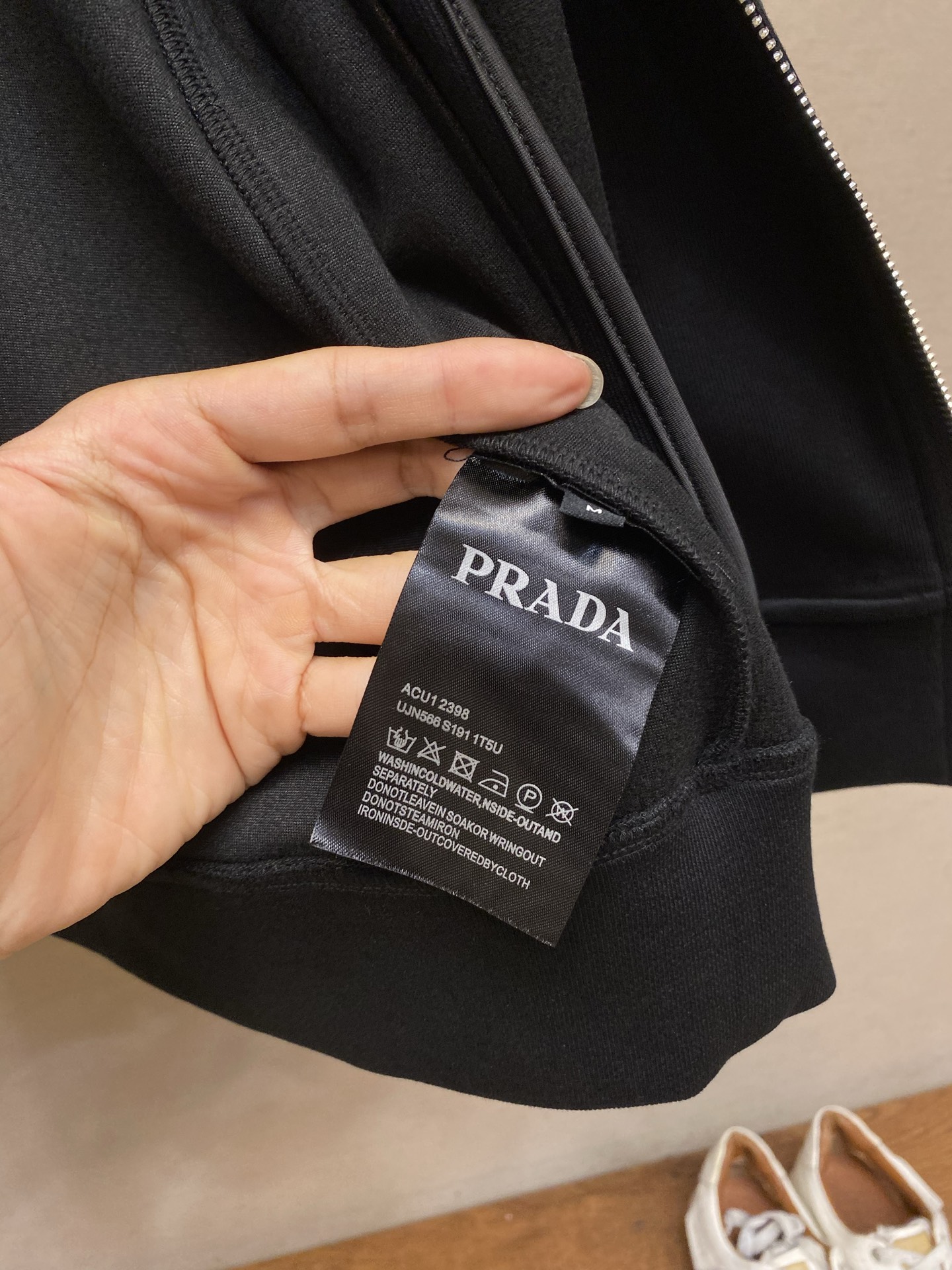 （外套）🌟🌟，，Prada 时尚长袖立领外套套装 臻选高端弹力纯棉棉面料，手感软糯！质感细腻，无痕防尘免烫立体有型，顶级