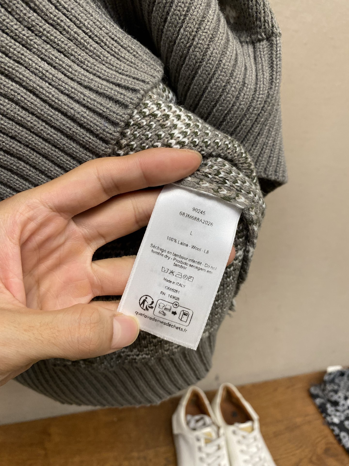 🌟🌟，，Dior 迪奥 SS26 Oblique满印老花提花圆领针织毛衣 定织定染针织面料，整件斜向错位排列老花提花，浅