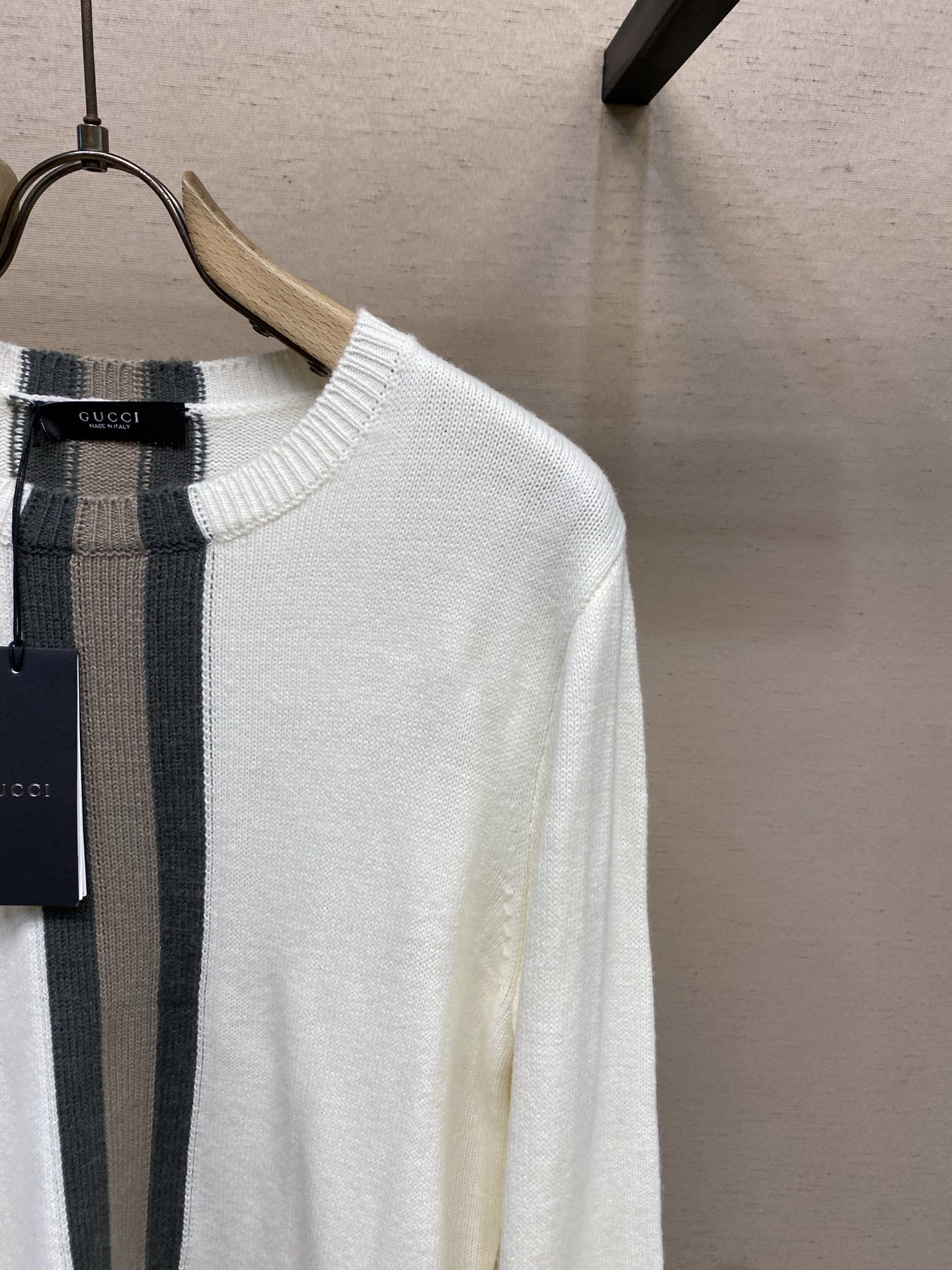 🌟🌟,,Gucci/古驰 饰柔和色系织带针织羊毛毛衣 26ss 秋冬当季新款饰柔和色系织带针织羊毛毛衣, Gucci P 🌟🌟,,Gucci/古驰 饰柔和色系织带针织羊毛毛衣 26ss 秋冬当季新款饰柔和色系织带针织羊毛毛衣, Gucci P