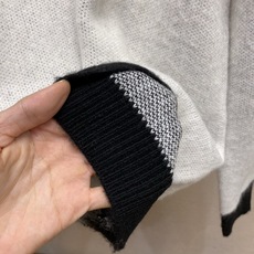 🌟🌟,,Dior 26FW字母刺绣撞色菱形格羊毛针织毛衣 尺码:S-XL 🌟🌟,,Dior 26FW字母刺绣撞色菱形格羊毛针织毛衣 尺码:S-XL