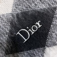 🌟🌟,,Dior 26FW字母刺绣撞色菱形格羊毛针织毛衣 尺码:S-XL 🌟🌟,,Dior 26FW字母刺绣撞色菱形格羊毛针织毛衣 尺码:S-XL