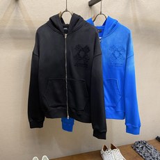 🌟🌟,,AMIRI 新款洗水做旧拉链连帽外套 高克重棉圈 定做五金 宽松版型 尺码:S-XL 🌟🌟,,AMIRI 新款洗水做旧拉链连帽外套 高克重棉圈 定做五金 宽松版型 尺码:S-XL