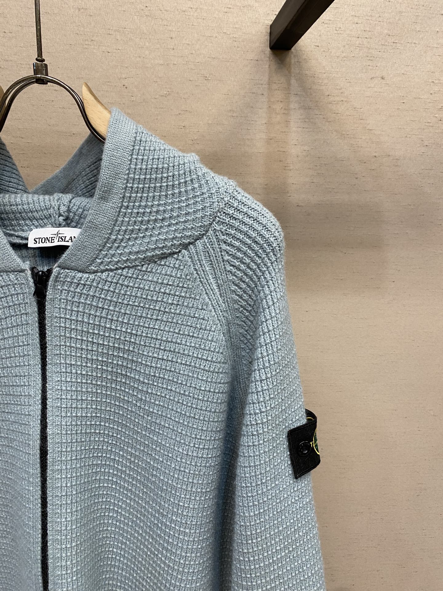 🌟🌟，，Stone Island 石头岛秋冬新款连帽休闲拉链宽松毛衣 尺码：S-XL