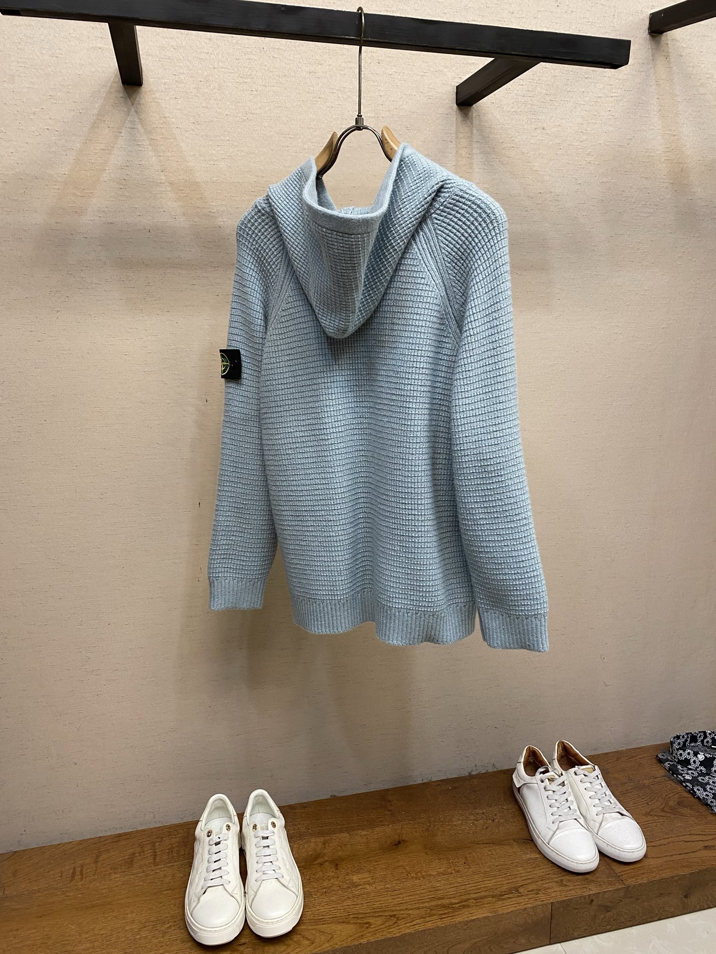 🌟🌟，，Stone Island 石头岛秋冬新款连帽休闲拉链宽松毛衣 尺码：S-XL