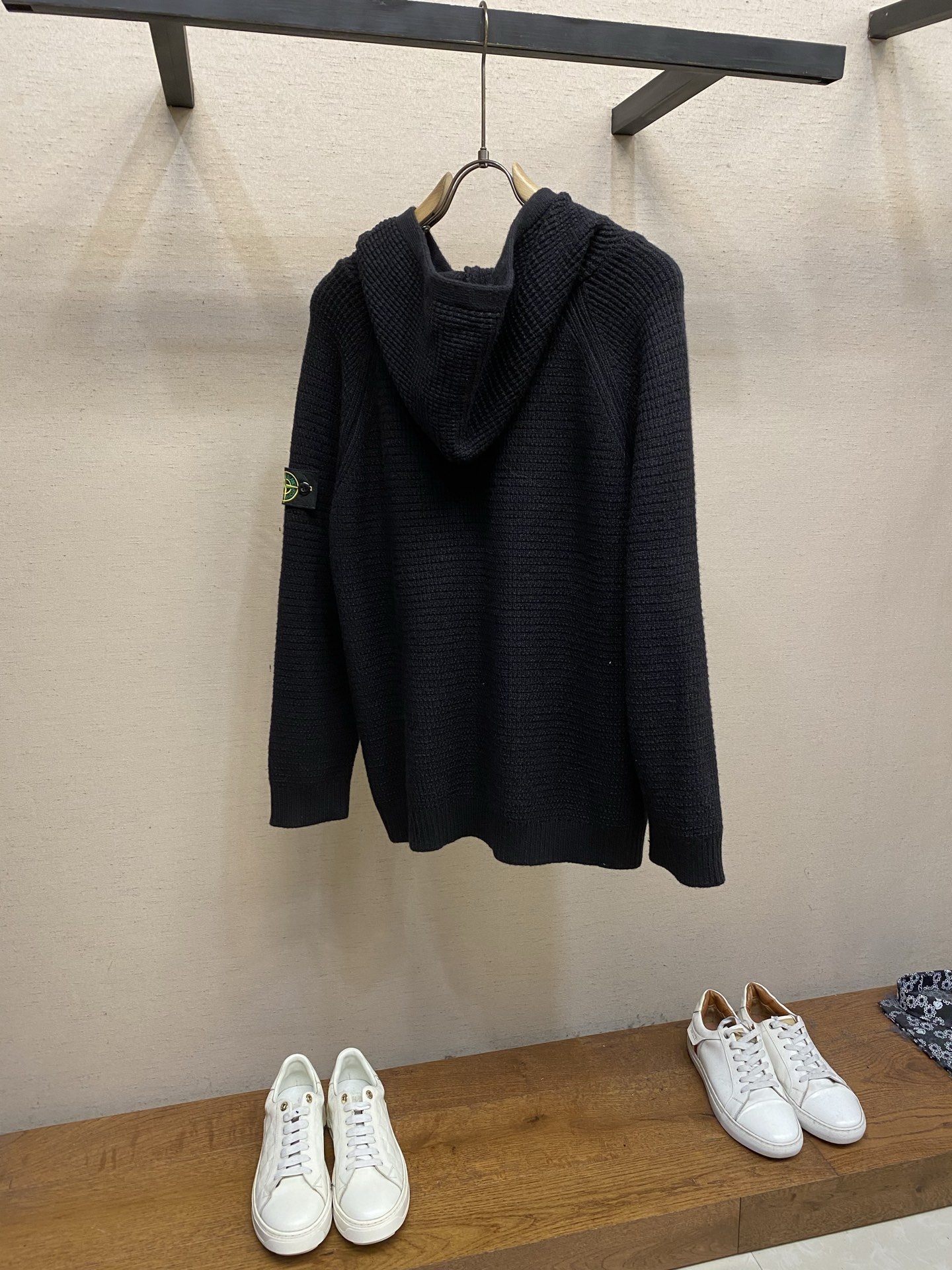 🌟🌟，，Stone Island 石头岛秋冬新款连帽休闲拉链宽松毛衣 尺码：S-XL