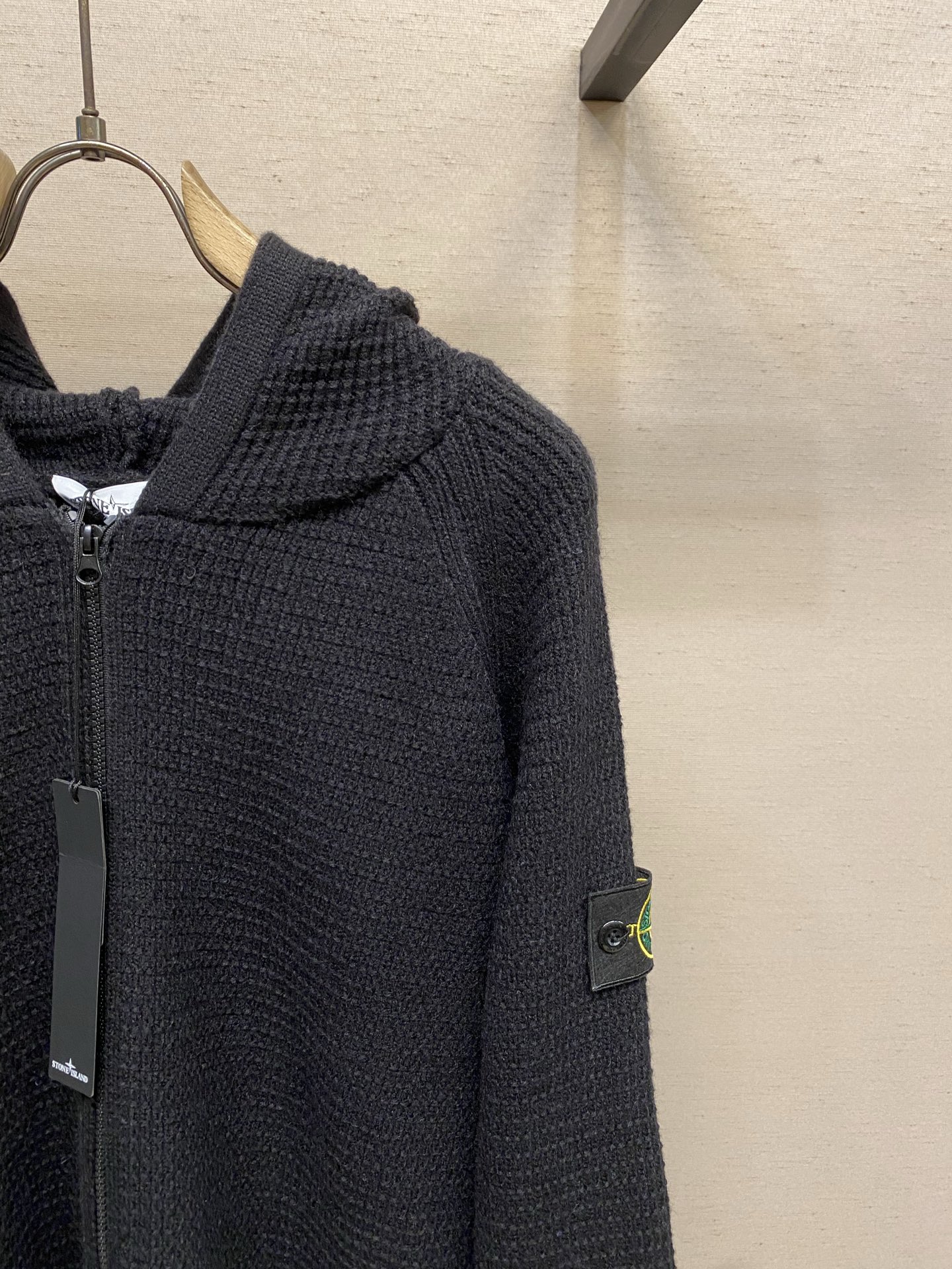 🌟🌟，，Stone Island 石头岛秋冬新款连帽休闲拉链宽松毛衣 尺码：S-XL