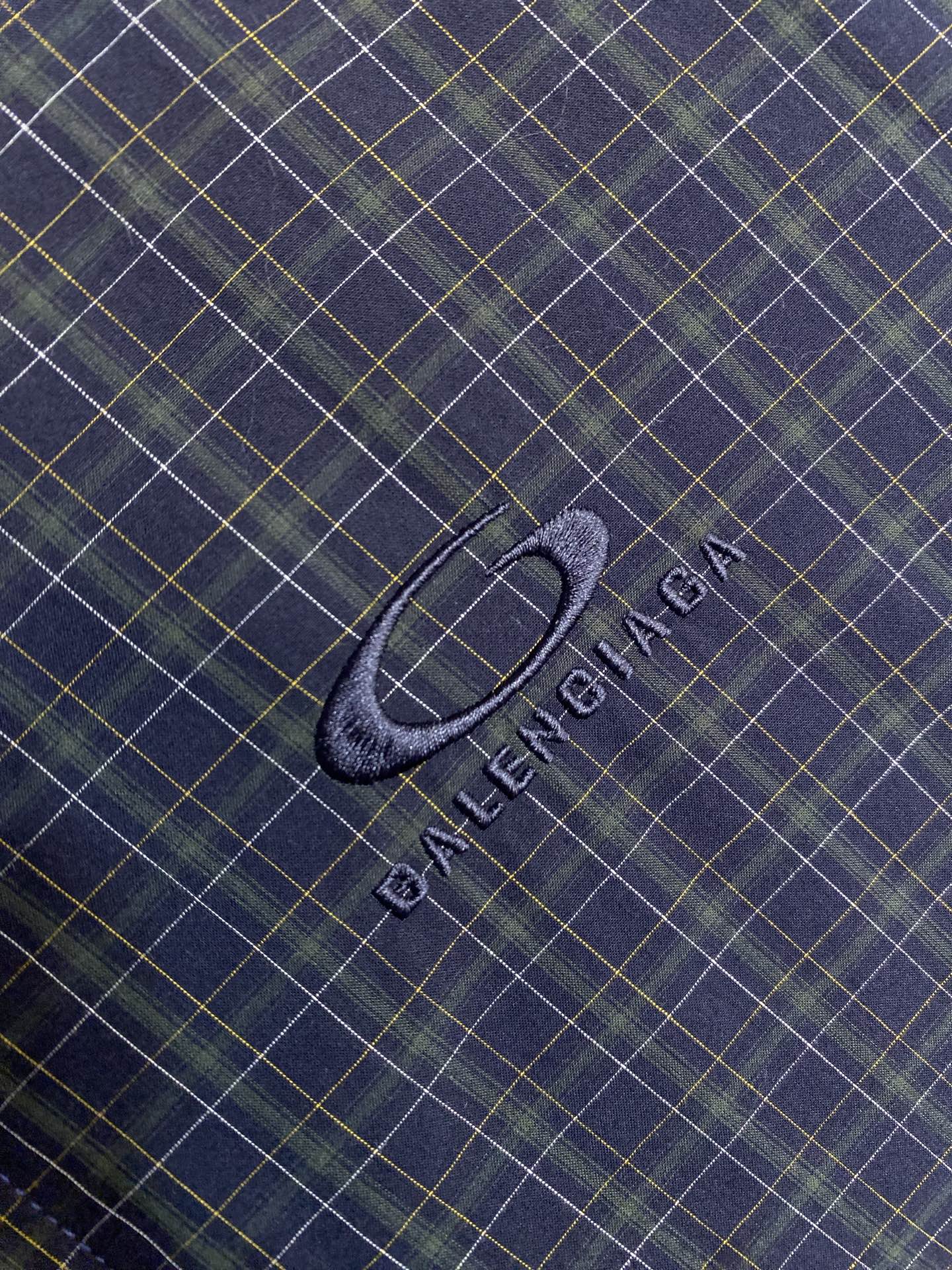 🌟🌟,,Balenciaga 格纹刺绣Logo夹克外套 正品16164购入开发 定制100%精梳棉色织梭织布 进口刺绣 🌟🌟,,Balenciaga 格纹刺绣Logo夹克外套 正品16164购入开发 定制100%精梳棉色织梭织布 进口刺绣