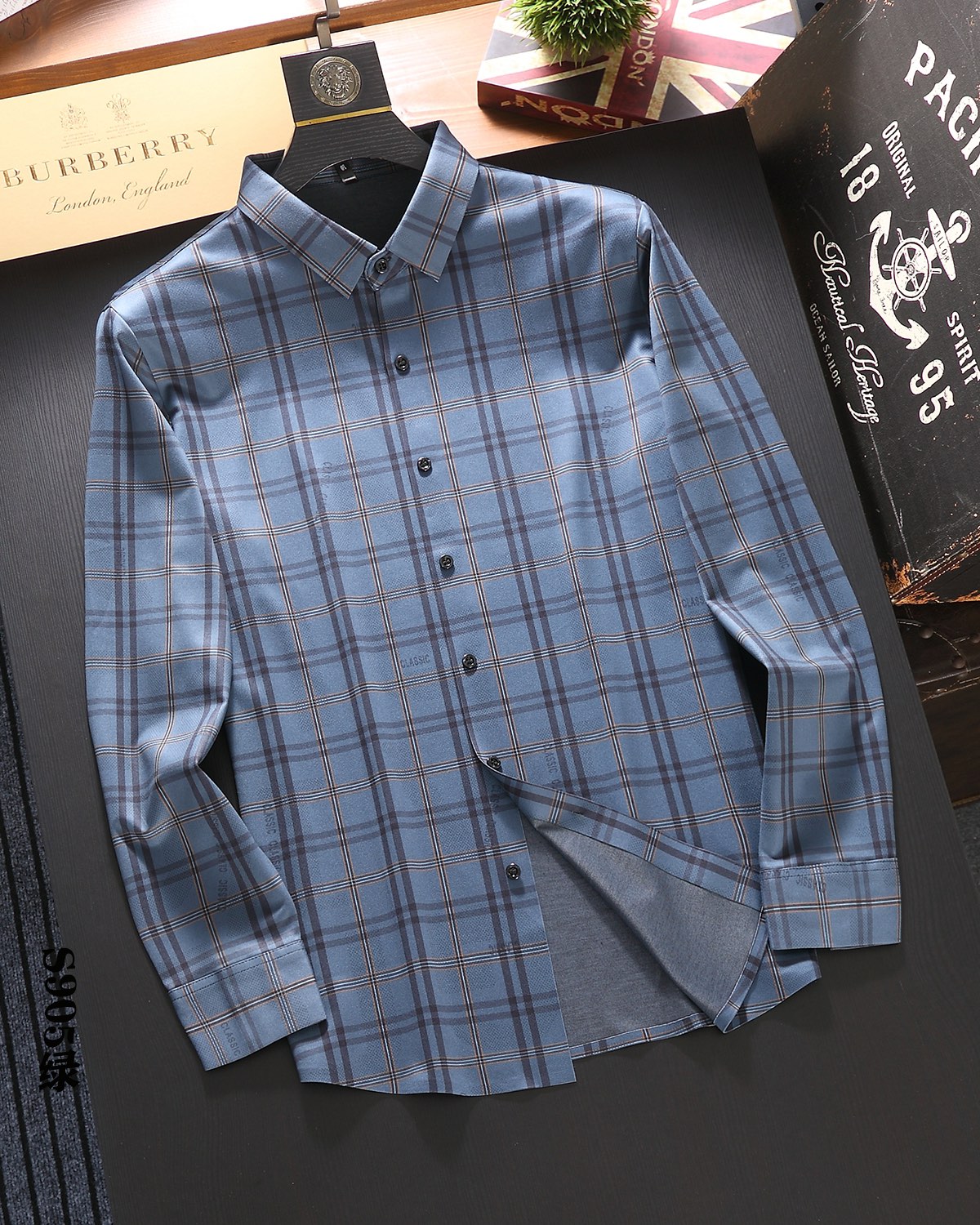 Burberry Clothing Shirts & Blouses Embroidery Cotton Fashion