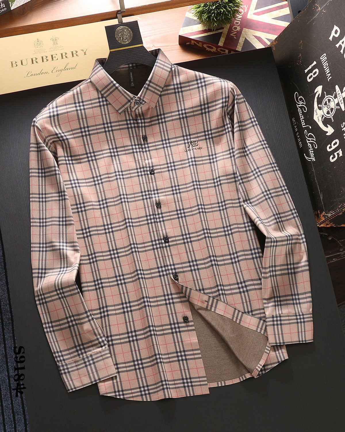 Good
 Burberry Clothing Shirts & Blouses Embroidery Cotton Fashion