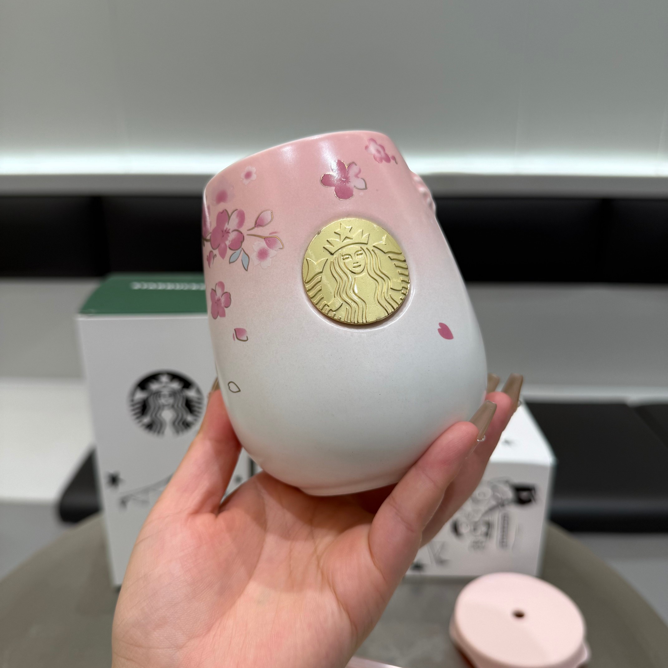 Starbucks Edición Limitada Sakura Blossom Taza con Pajita - 485ml 3 a1752325471963 0005