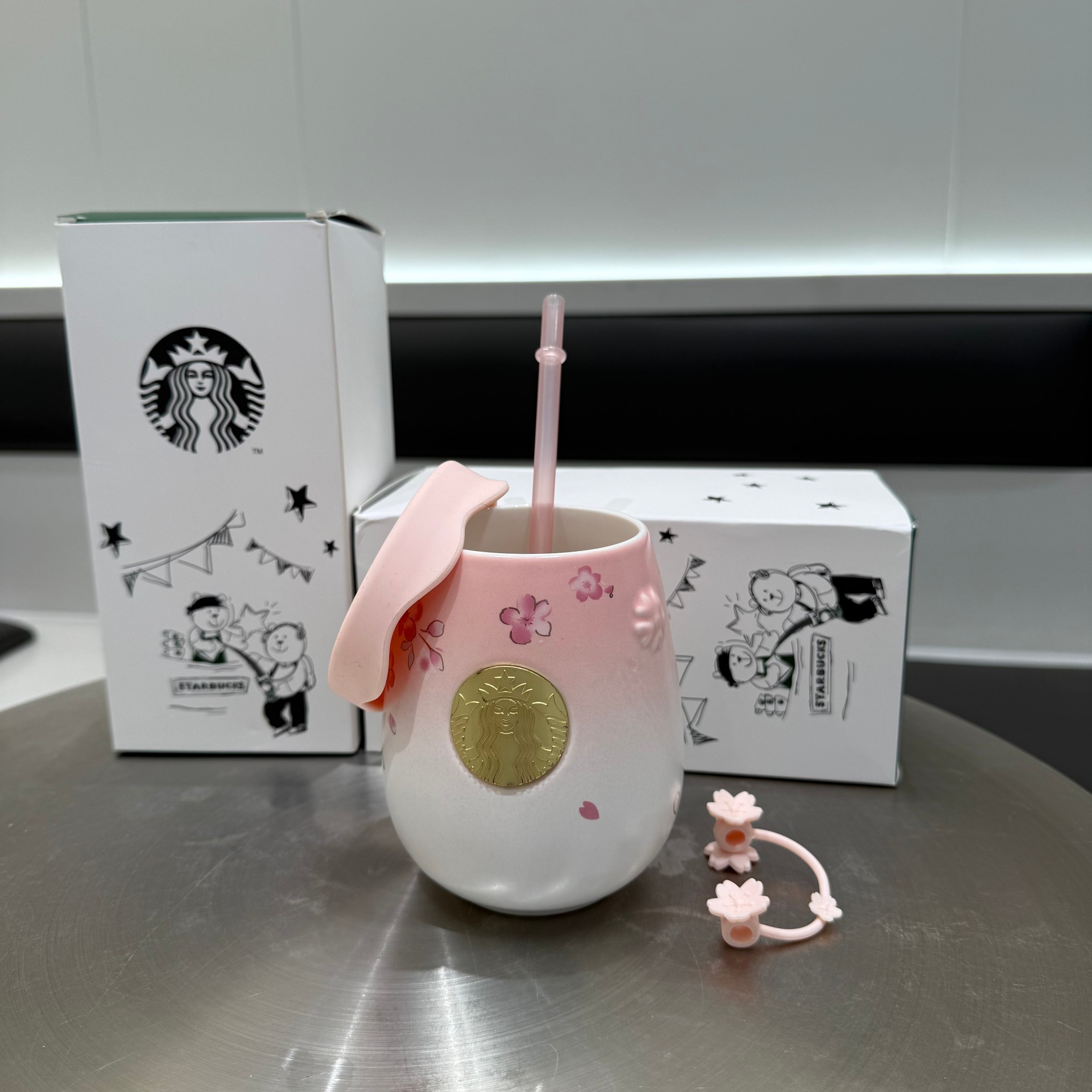 Starbucks Edición Limitada Sakura Blossom Taza con Pajita - 485ml 10 a1752325474239 1156