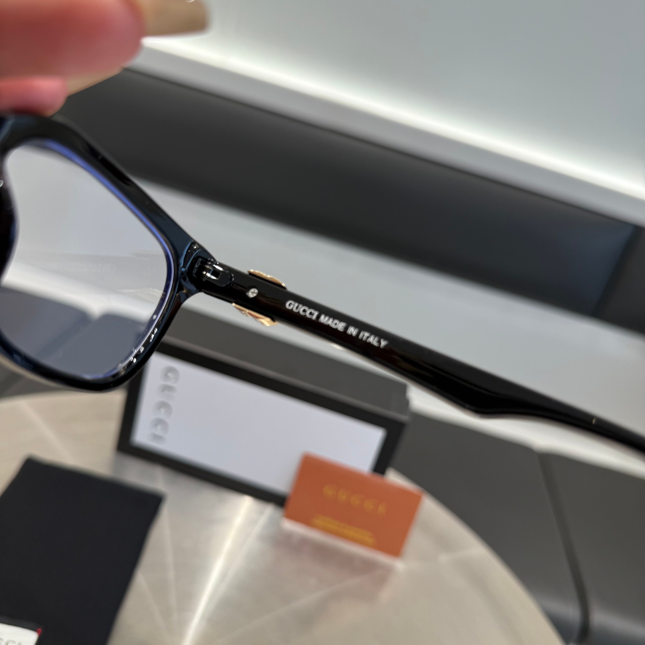 Elegantes gafas de luz azul Gucci: Diseño de marca, ligeras y cómodas 5 a1753023437079 6823