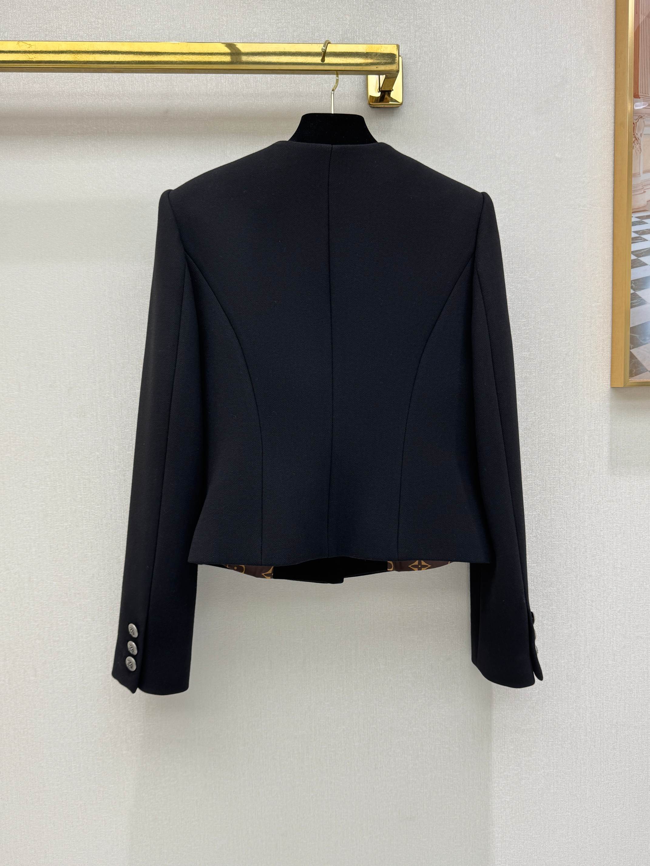 Louis Vuitton Appliqué Embroidered Jacket - Retro Style, Comfortable Fit 3 a1755948827951 1444