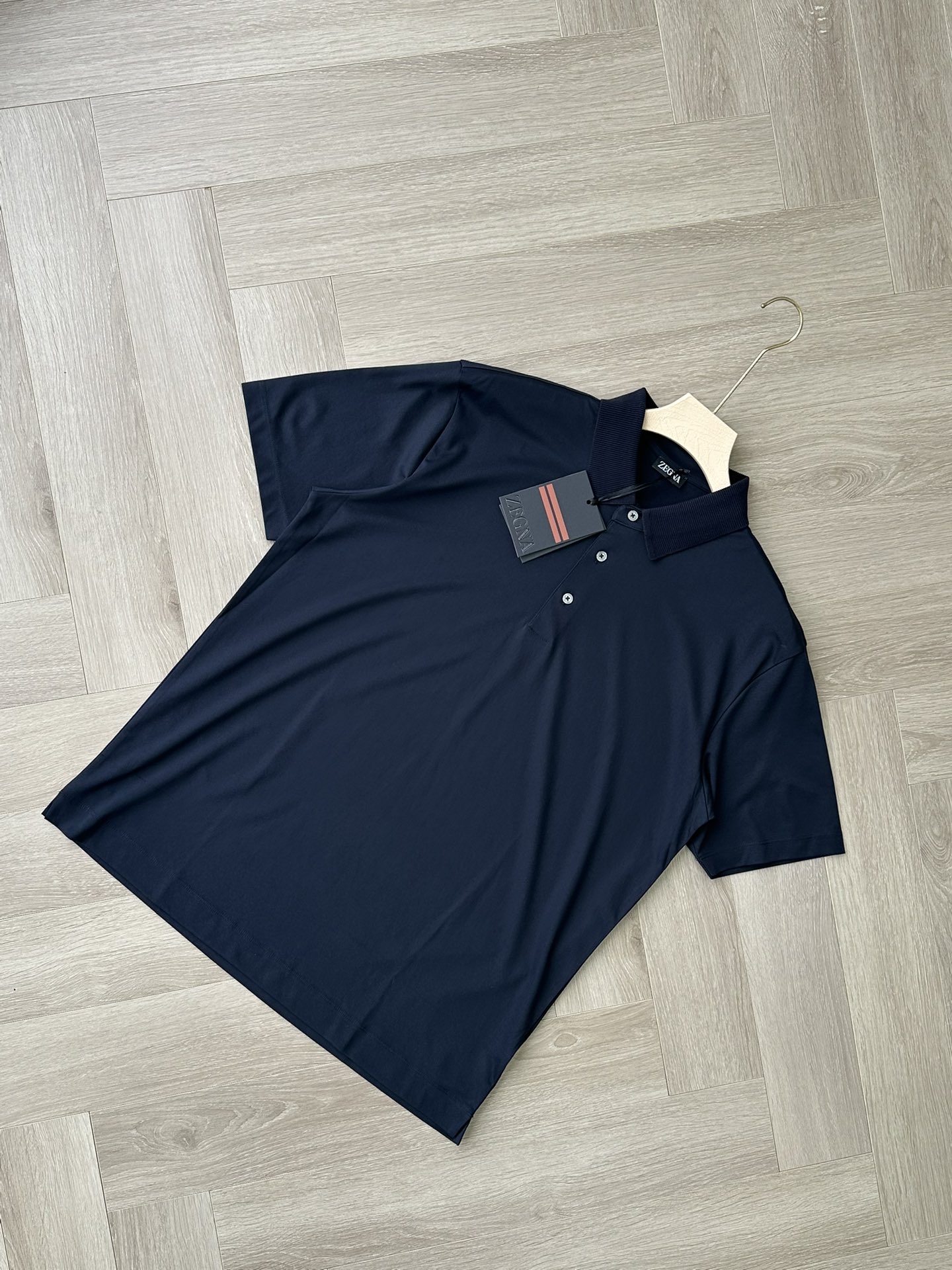 Zegna Ribbed Collar Polo Shirt, Classic Fit, Comfortable and Stylish 10 i1746960370 4230 8