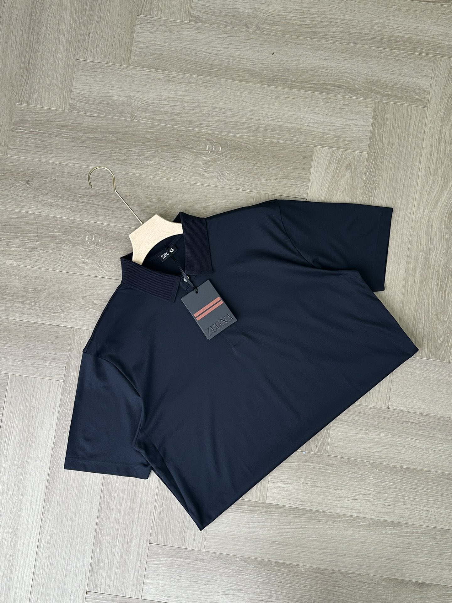 Zegna Ribbed Collar Polo Shirt, Classic Fit, Comfortable and Stylish 8 i1746960370 618 6
