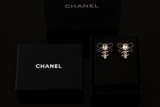 Designer 1:1 Replica
 Jewelry Earring Black White Fall/Winter Collection
