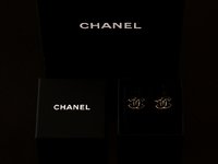 Designer Replica
 Chanel Jewelry Earring Black Pink Yellow Fall/Winter Collection