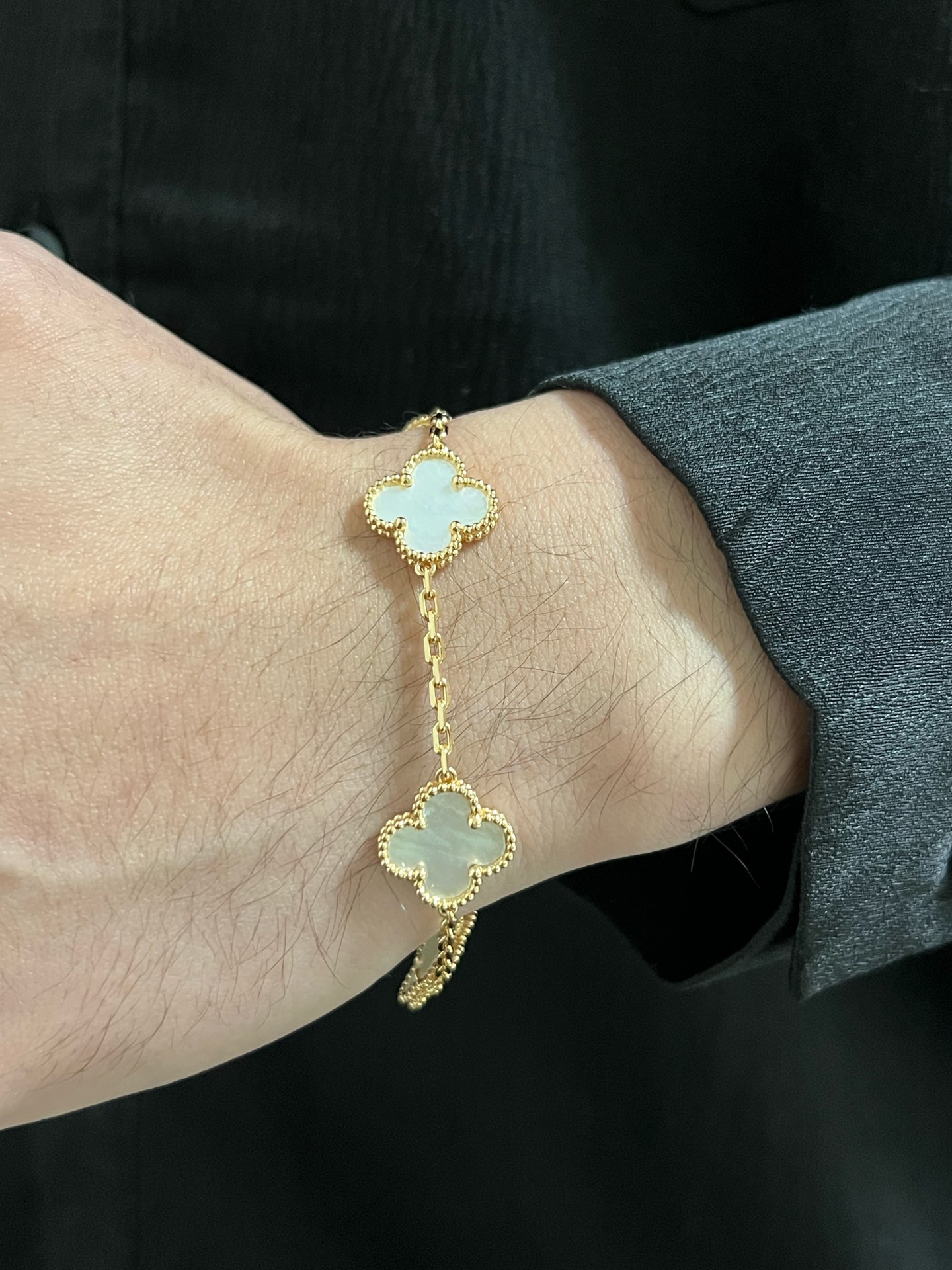 VCA白贝上身效果~