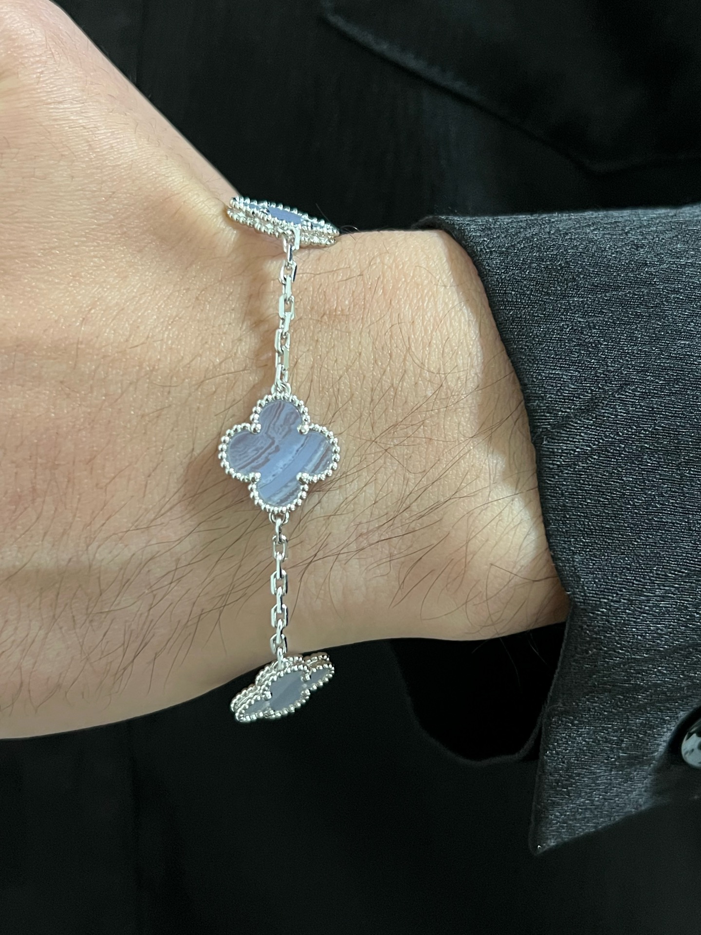 VCA紫玉髓上身效果~