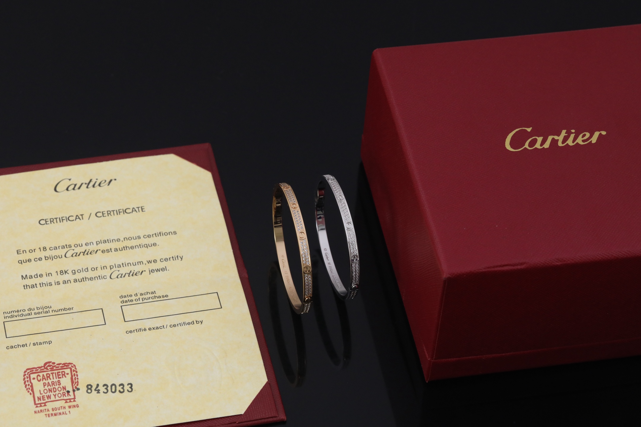 Cartier Love 手镯饰品 4