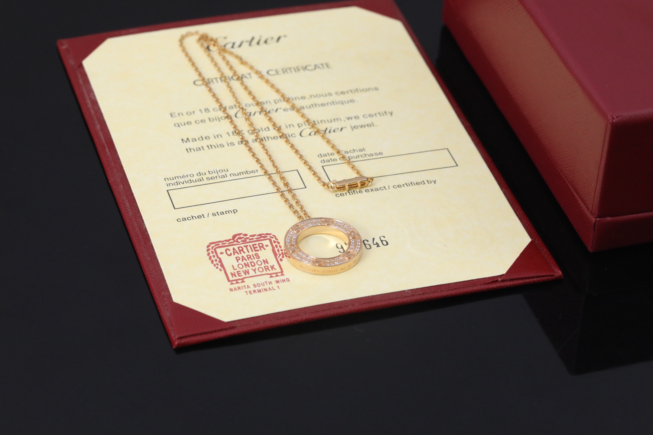 Cartier LOVE 项链项链,饰品 2