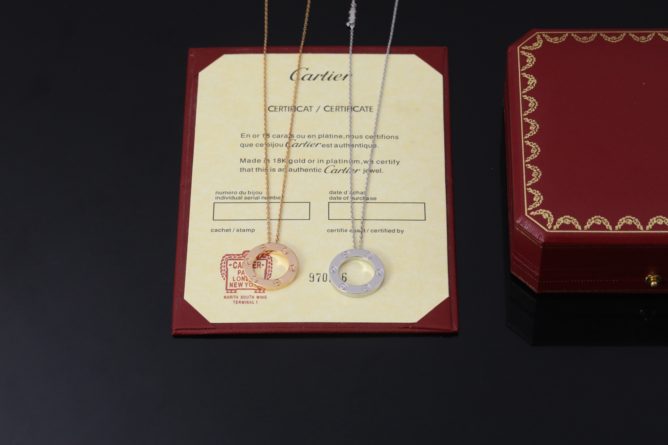 Cartier LOVE 项链项链,饰品 2