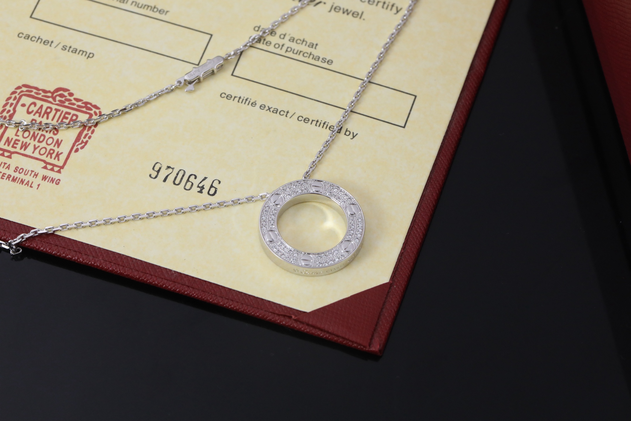 Cartier LOVE 项链项链,饰品 2