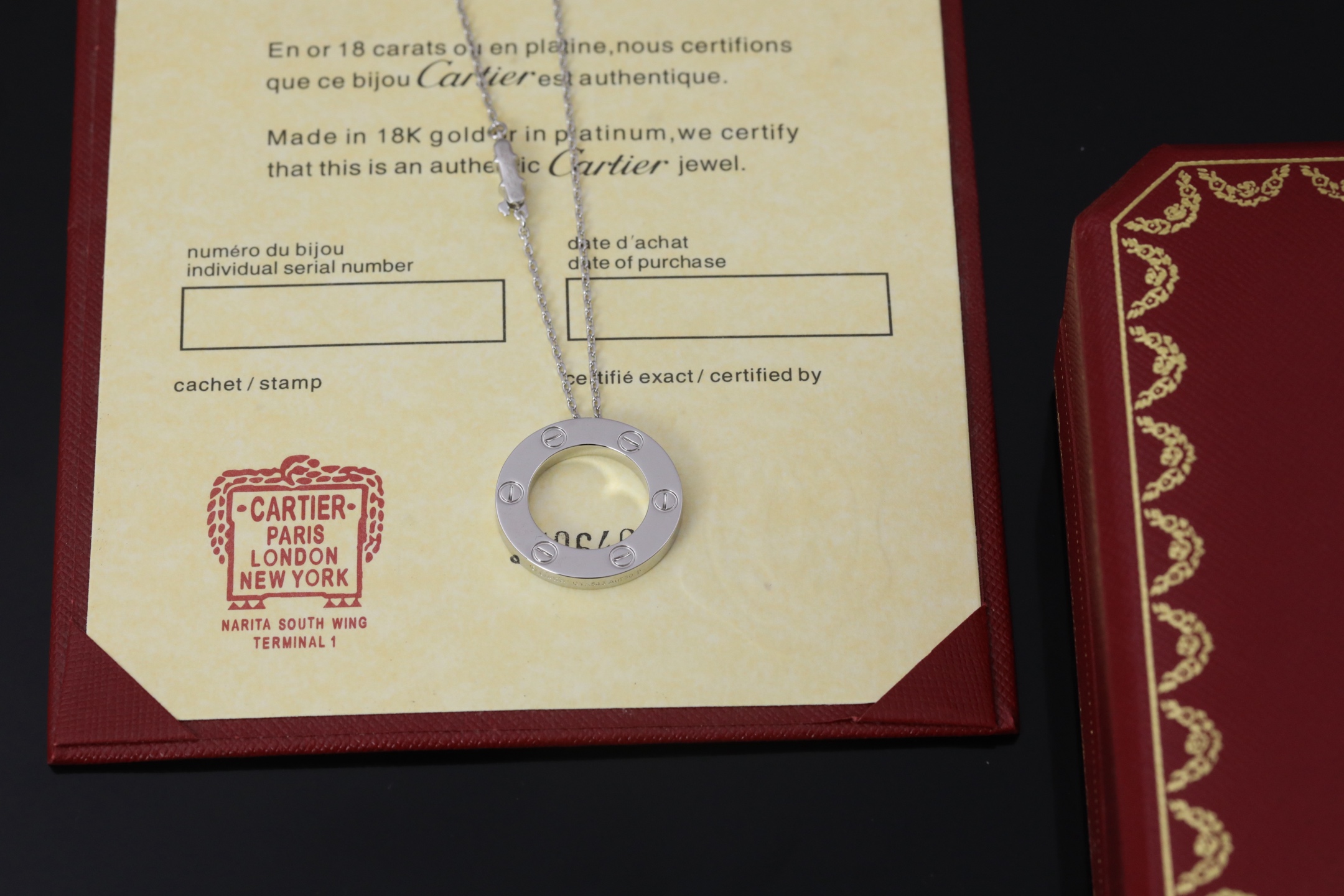 Cartier LOVE 项链项链,饰品 4