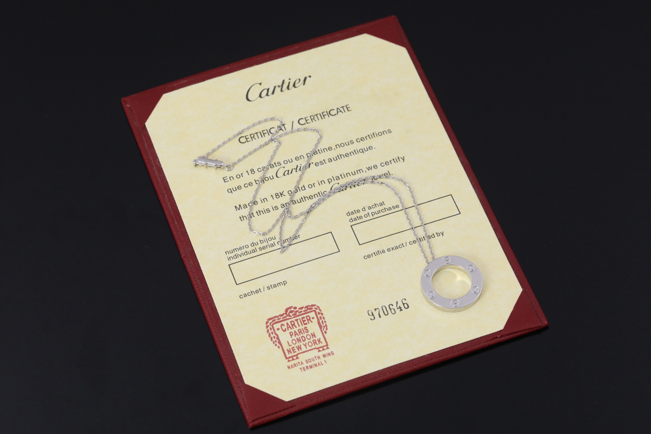 Cartier LOVE 项链项链,饰品 3