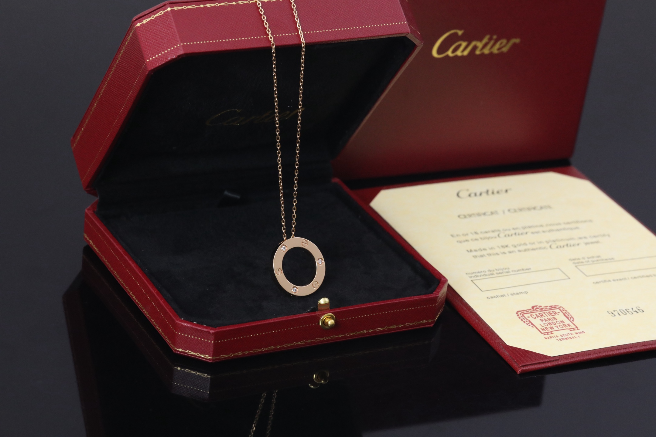 Cartier LOVE 项链项链,饰品 2