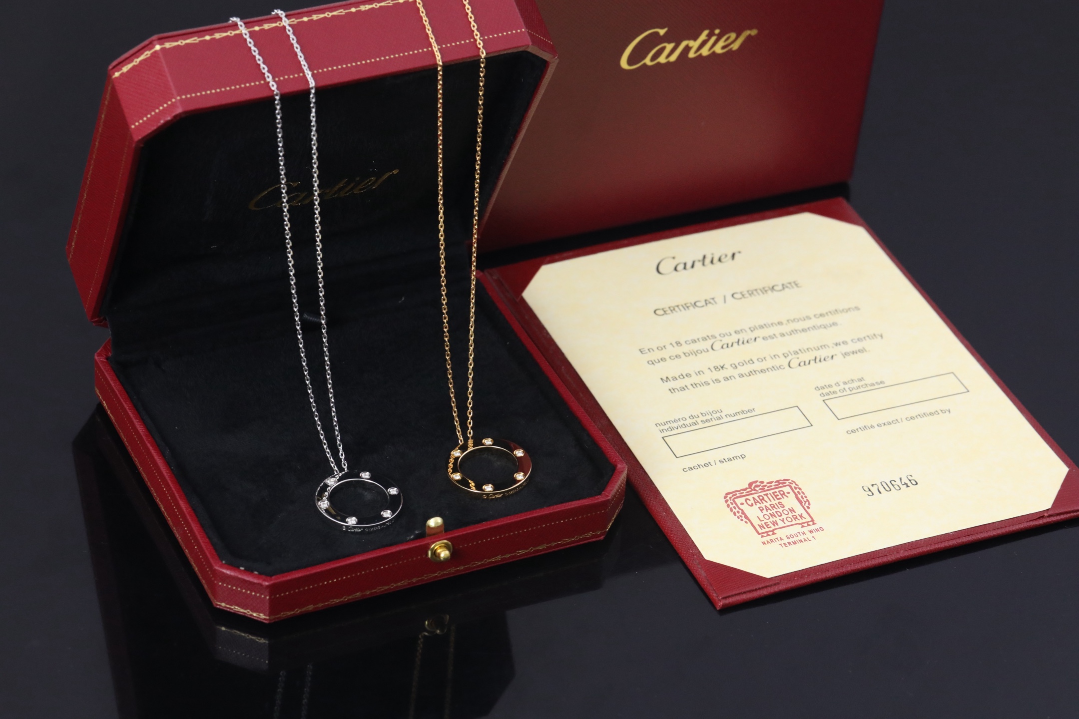 Cartier LOVE 项链项链,饰品 4
