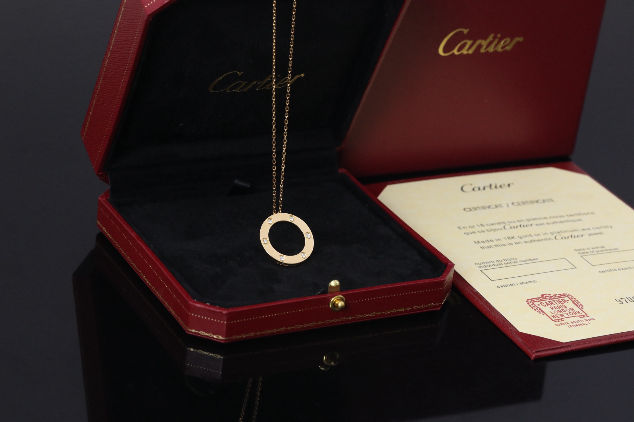 Cartier LOVE 项链项链,饰品 3