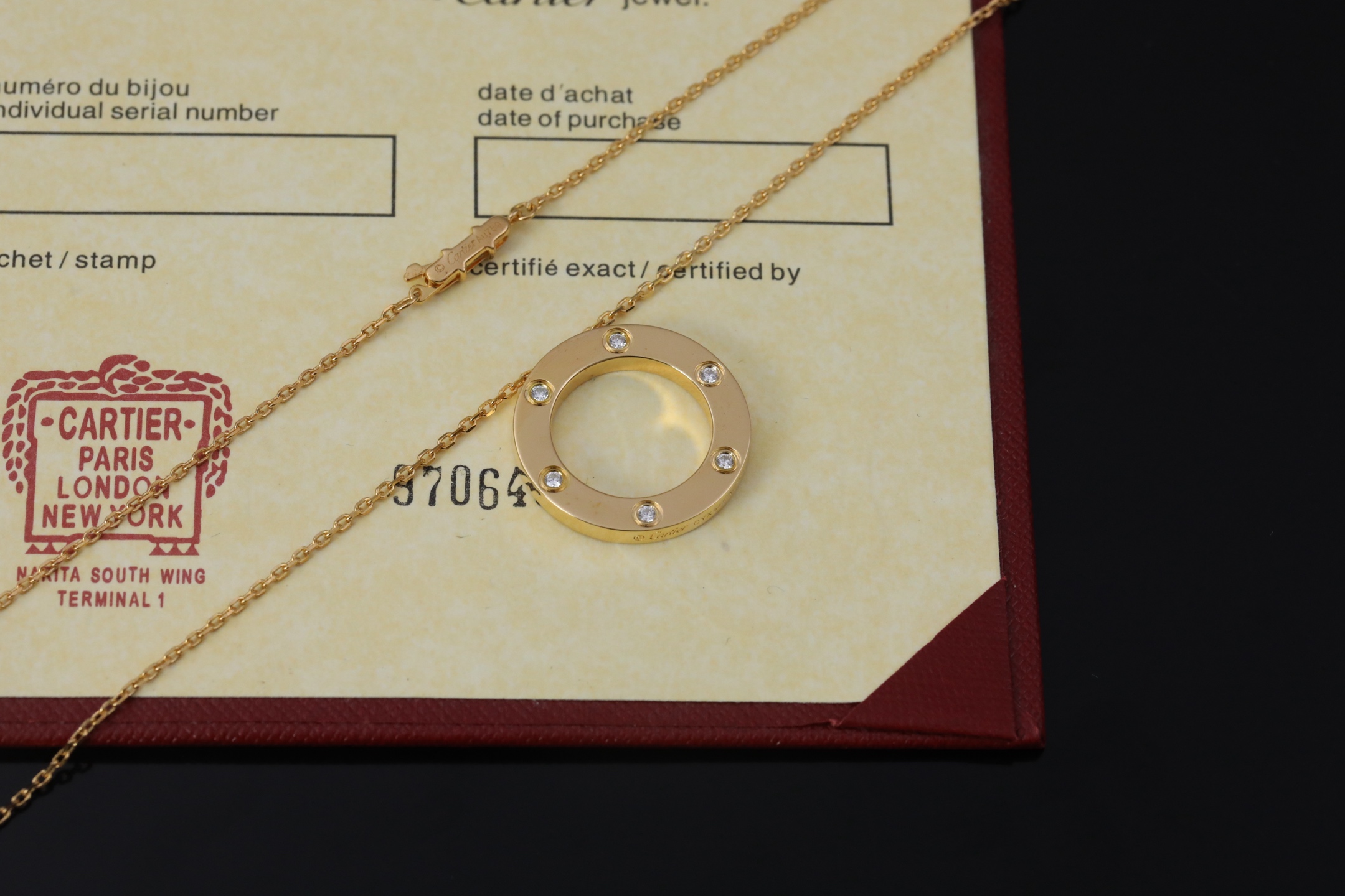 Cartier LOVE 项链项链,饰品 2